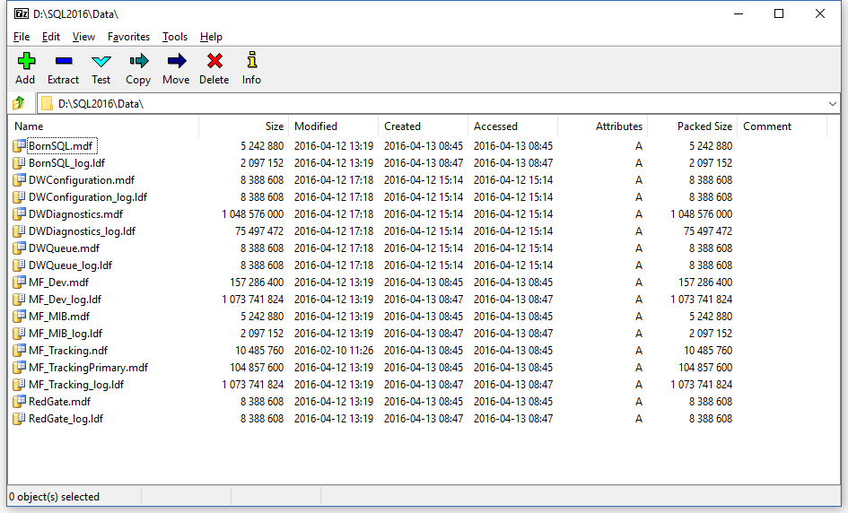 7-Zip File Manager GUI