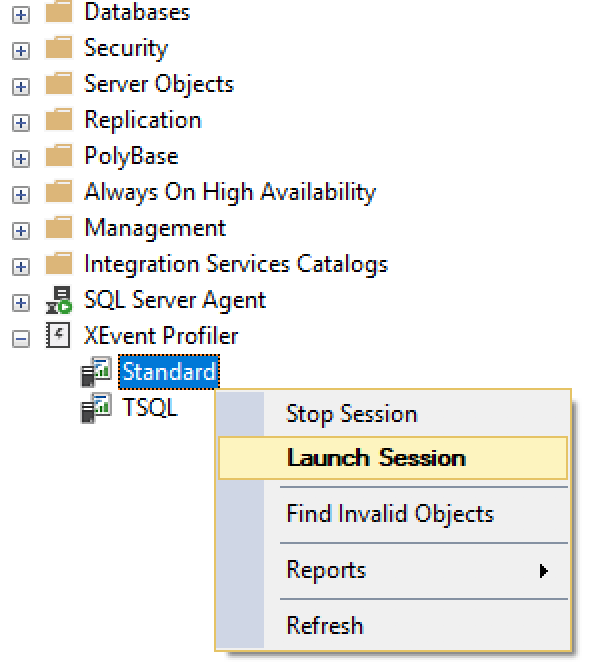 Gimmicks that work: XEvent Profiler in SQL Server Management Studio ...