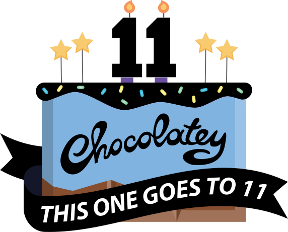 Chocolatey logo - 11 years old